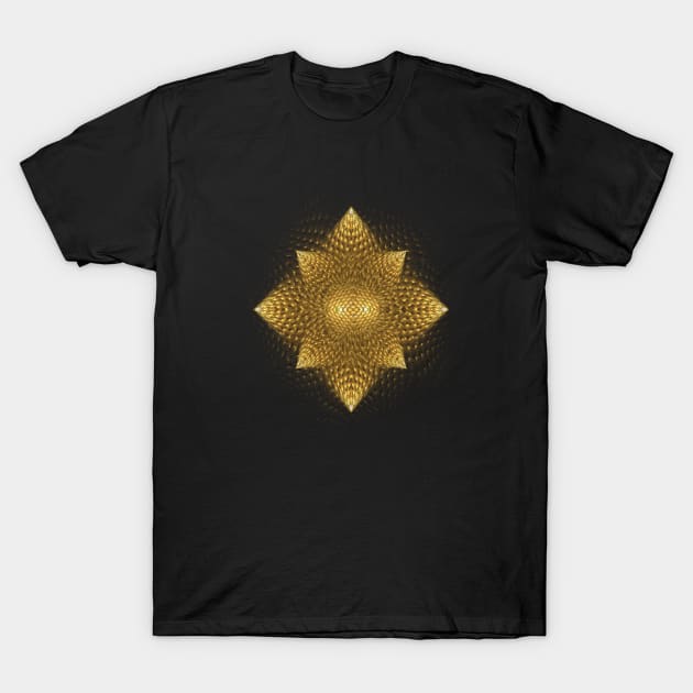 Gold brooch T-Shirt by RGiada